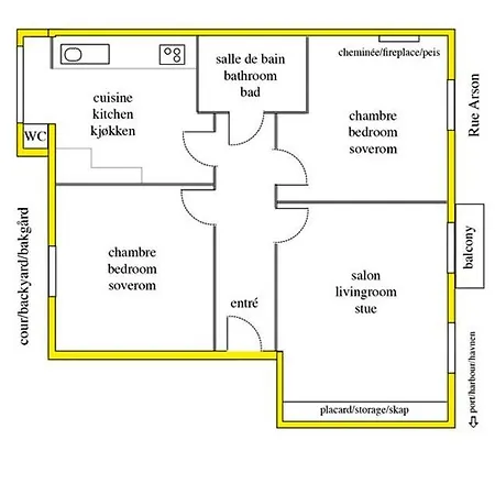 アパート De 2 Chambres Avec Terrasse Amenagee Et Wifi A A 1 Km De La Plage *